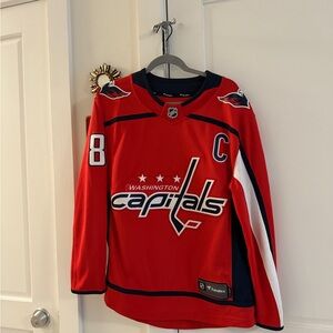 Washington Capitals Ovechkin Hockey Jersey #8